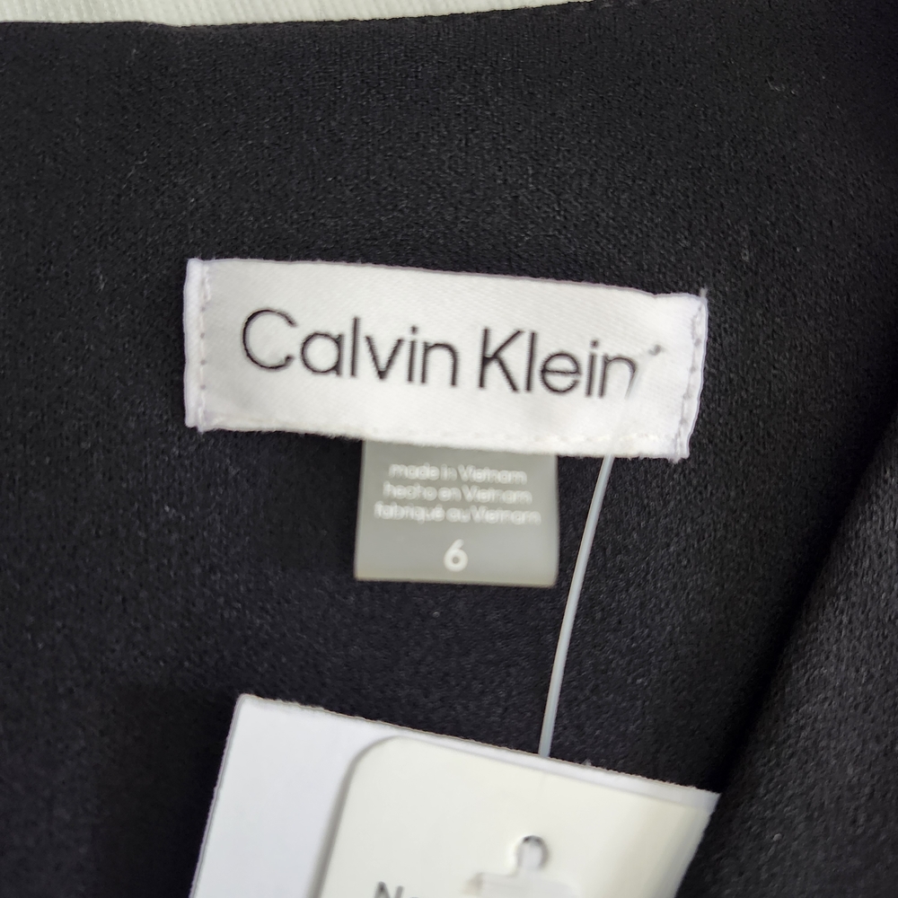 Calvin Klein Black Long Sleeve Dress - Picture 6 of 7